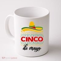 Cinco De Mayo Fiesta Retro Coffee Mug thumb 0