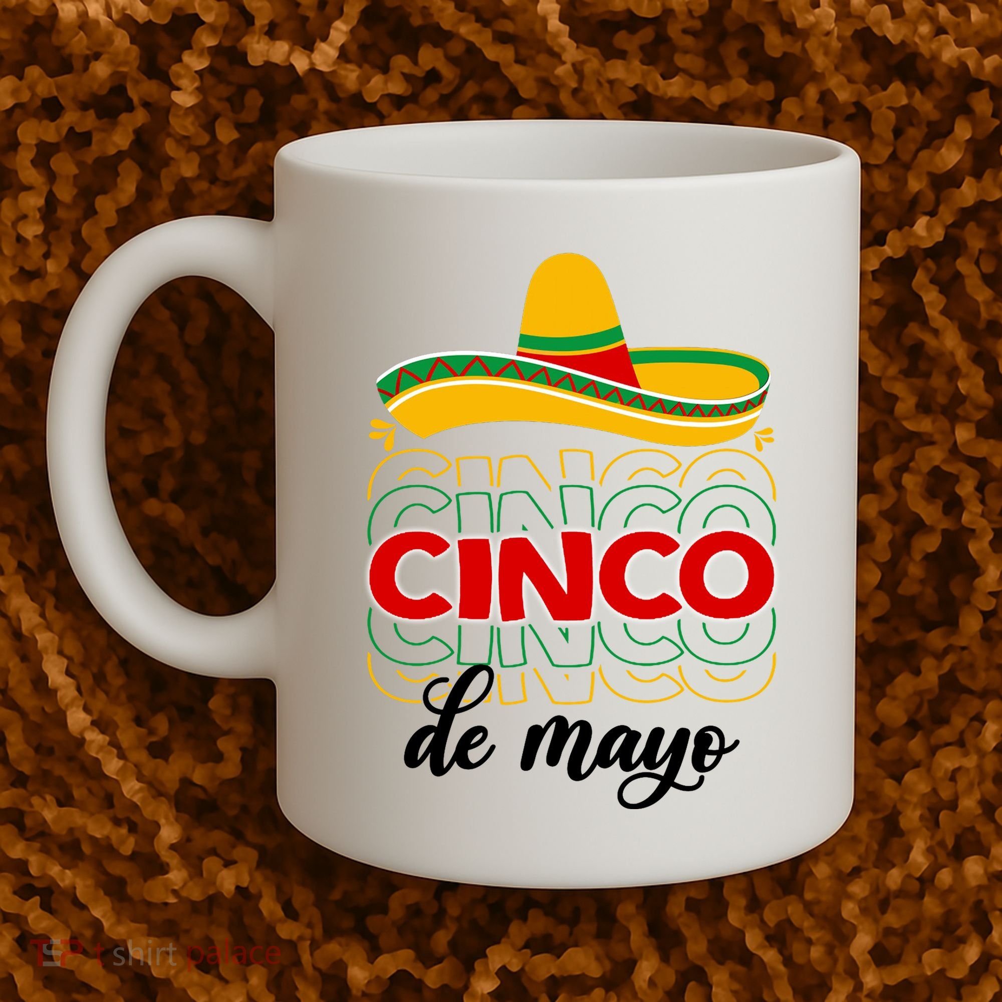 Cinco De Mayo Fiesta Retro Coffee Mug