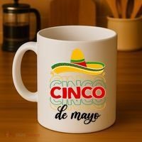 Cinco De Mayo Fiesta Retro Coffee Mug thumb 4