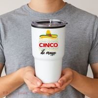Cinco De Mayo Fiesta Retro Tumbler thumb 2