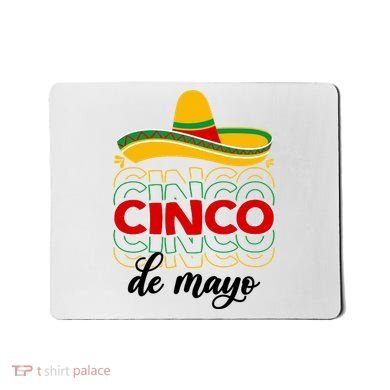 Cinco De Mayo Fiesta Retro Mousepad
