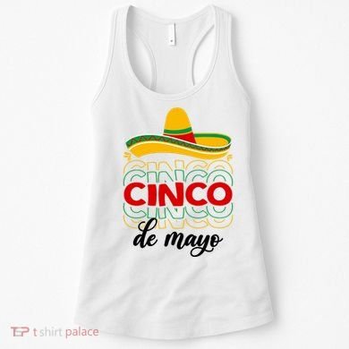Cinco De Mayo Fiesta Retro Women's Tank Top