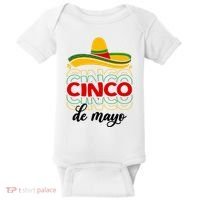 Cinco De Mayo Fiesta Retro Baby Bodysuit thumb 0