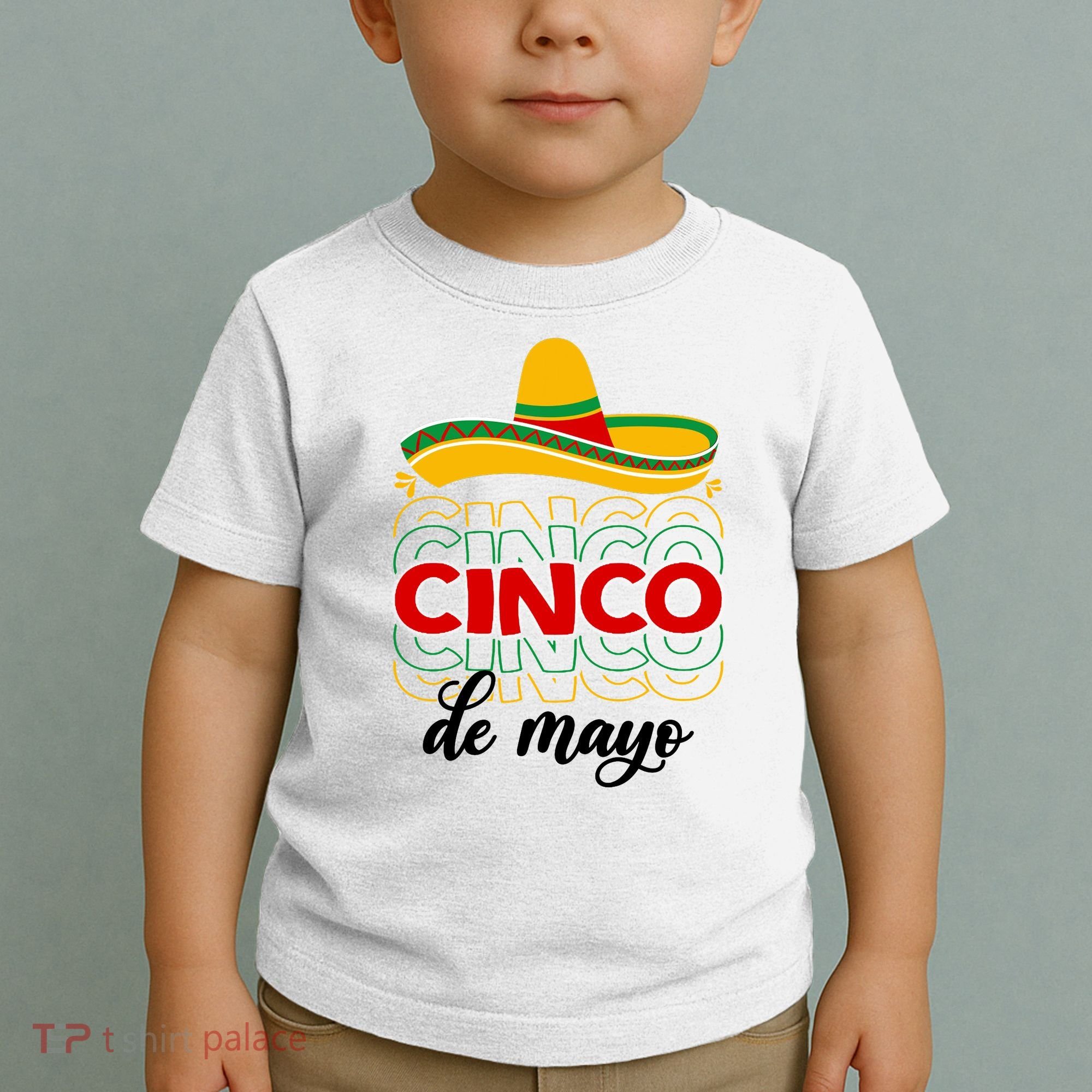 Cinco De Mayo Fiesta Retro Toddler T-Shirt
