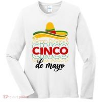 Cinco De Mayo Fiesta Retro Women's Long Sleeve Shirt thumb 0
