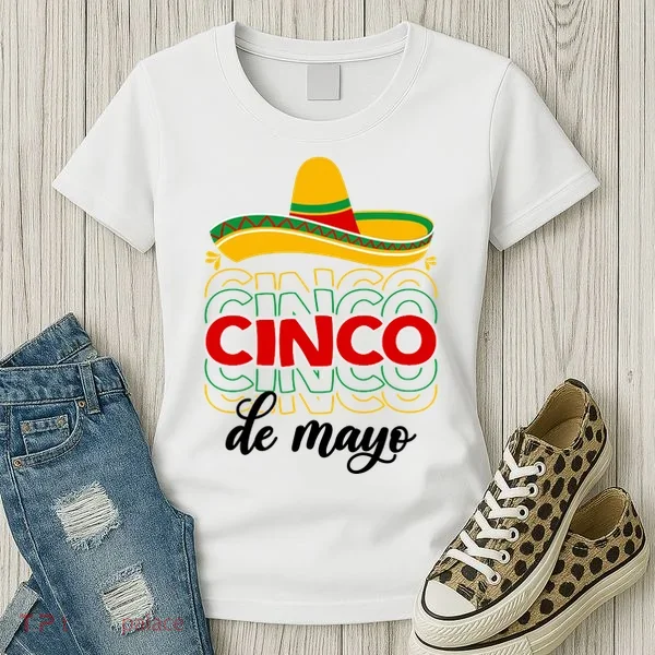 Cinco De Mayo Fiesta Retro Women's T-Shirt