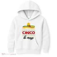Cinco De Mayo Fiesta Retro Kids Hoodie thumb 0
