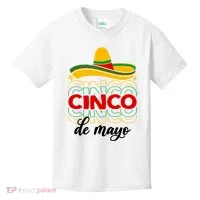 Cinco De Mayo Fiesta Retro Kids T-Shirt thumb 0