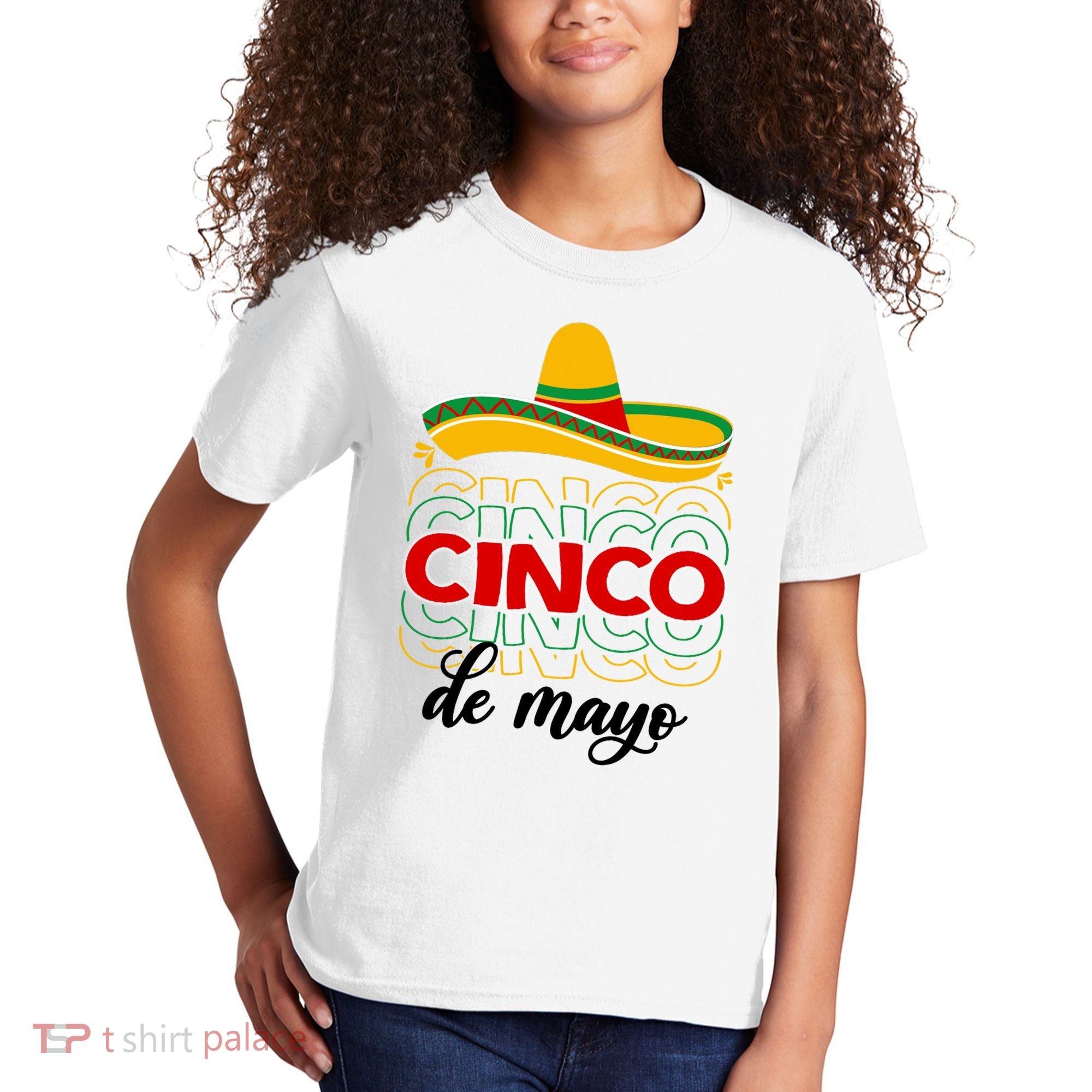 Cinco De Mayo Fiesta Retro Kids T-Shirt