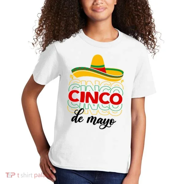 Cinco De Mayo Fiesta Retro Kids T-Shirt