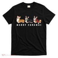 Corgi Dog Merry Corgmas Santa Corgi Ugly Christmas Sweater T-Shirt thumb 0