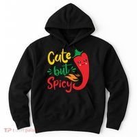 Cinco De Mayo Cute But Spicy Funny Hot Pepper Hoodie thumb 0
