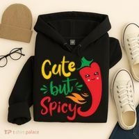 Cinco De Mayo Cute But Spicy Funny Hot Pepper Hoodie thumb 4