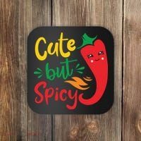 Cinco De Mayo Cute But Spicy Funny Hot Pepper Coaster thumb 0
