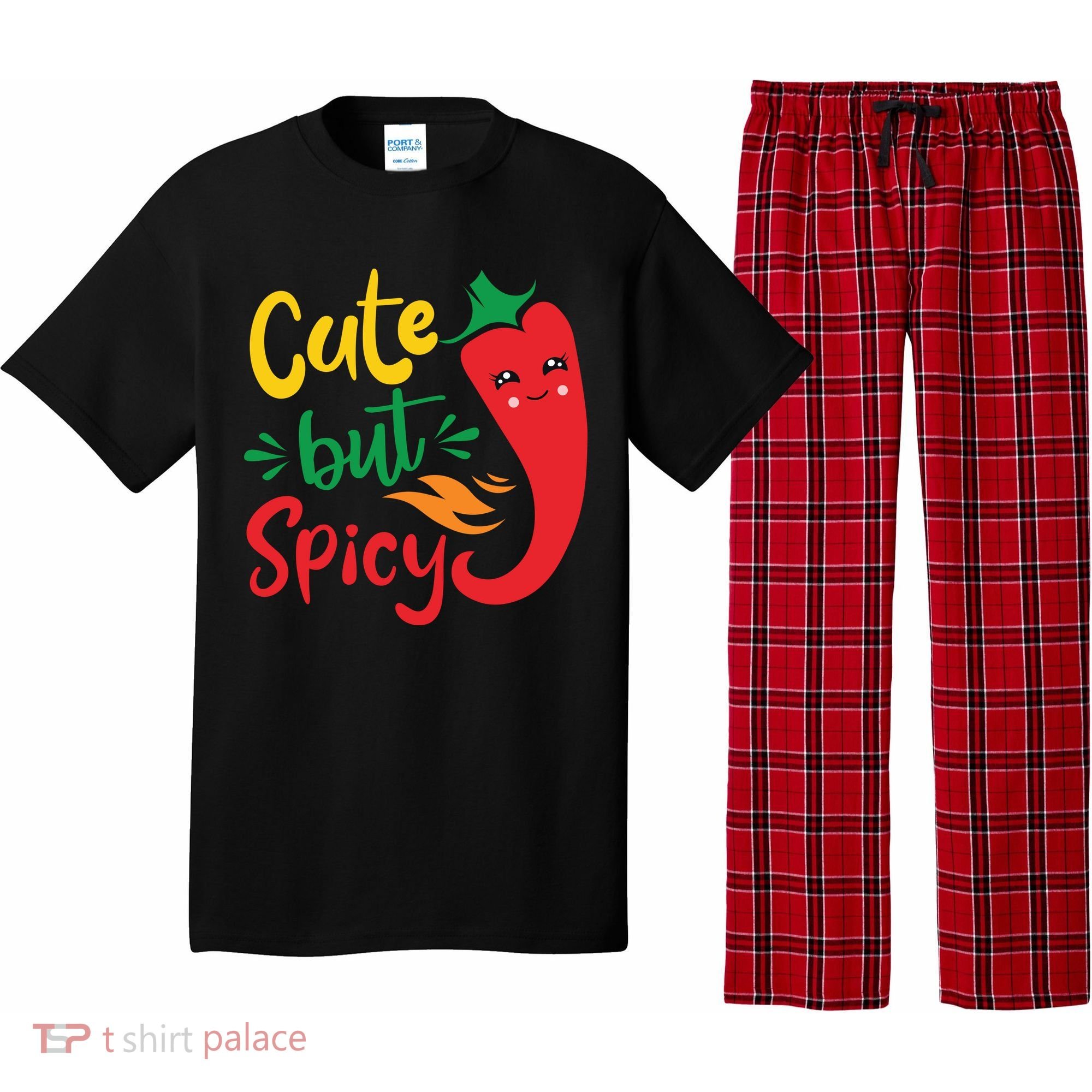 Cinco De Mayo Cute But Spicy Funny Hot Pepper Pajama Set