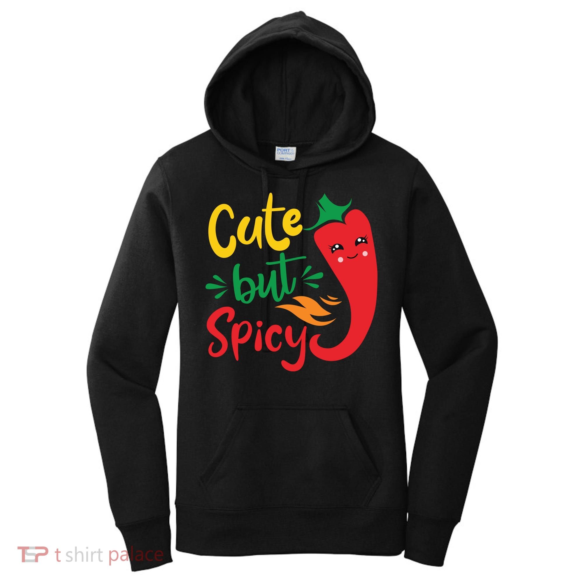 Cinco De Mayo Cute But Spicy Funny Hot Pepper Women's Hoodie