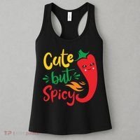 Cinco De Mayo Cute But Spicy Funny Hot Pepper Women's Tank Top thumb 3