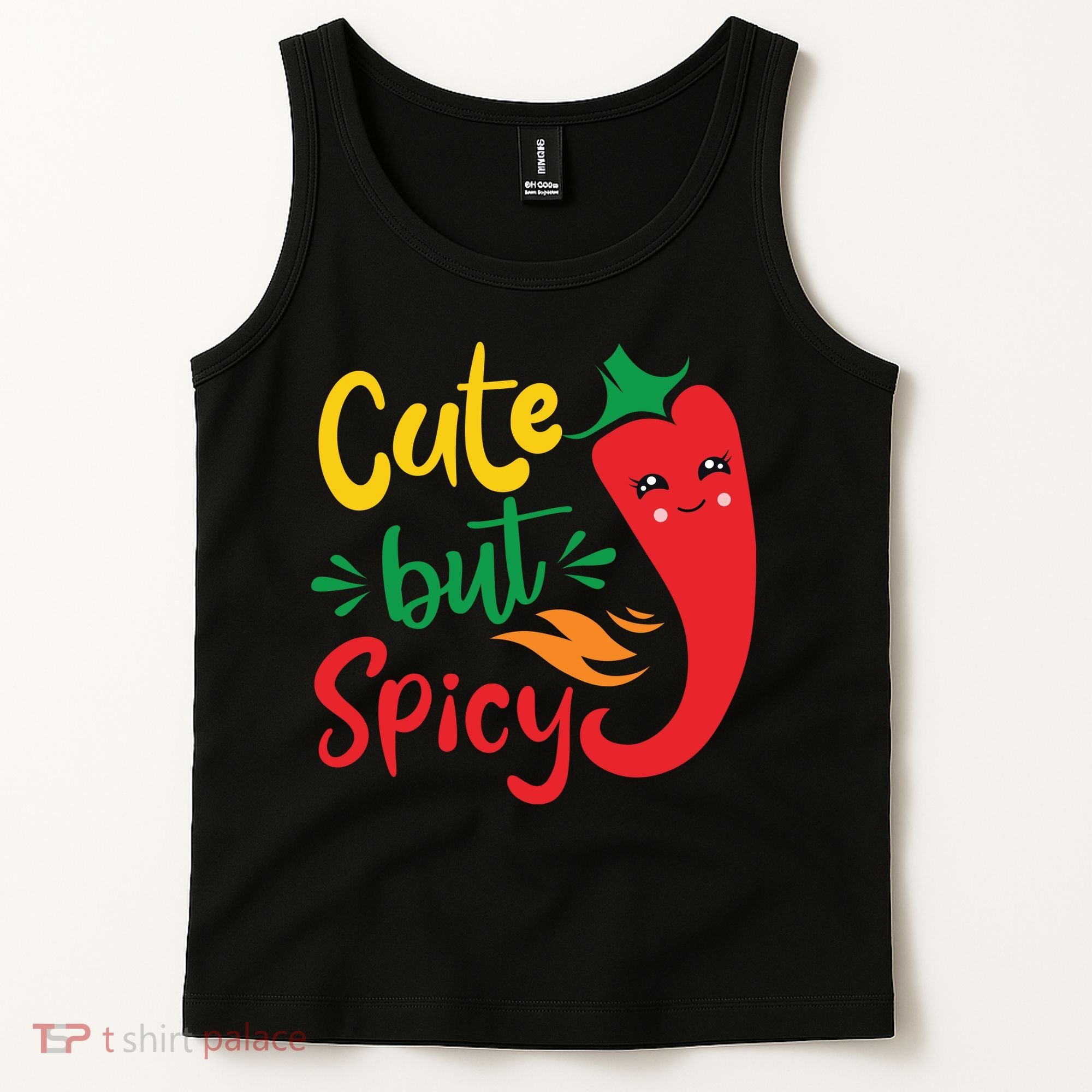 Cinco De Mayo Cute But Spicy Funny Hot Pepper Tank Top