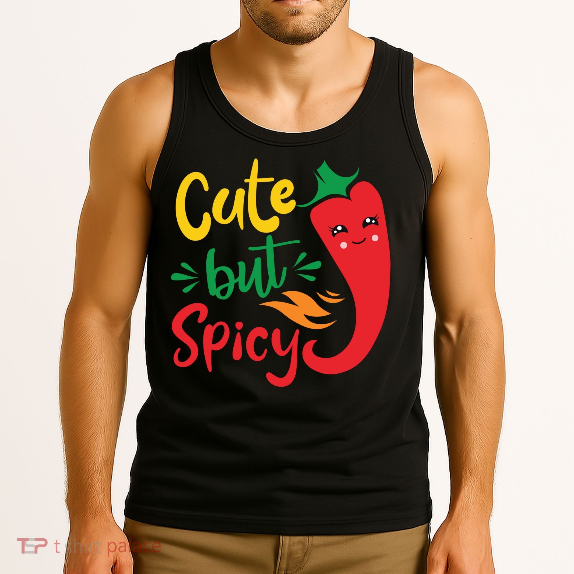 Cinco De Mayo Cute But Spicy Funny Hot Pepper Tank Top