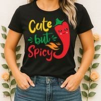 Cinco De Mayo Cute But Spicy Funny Hot Pepper Women's T-Shirt thumb 2