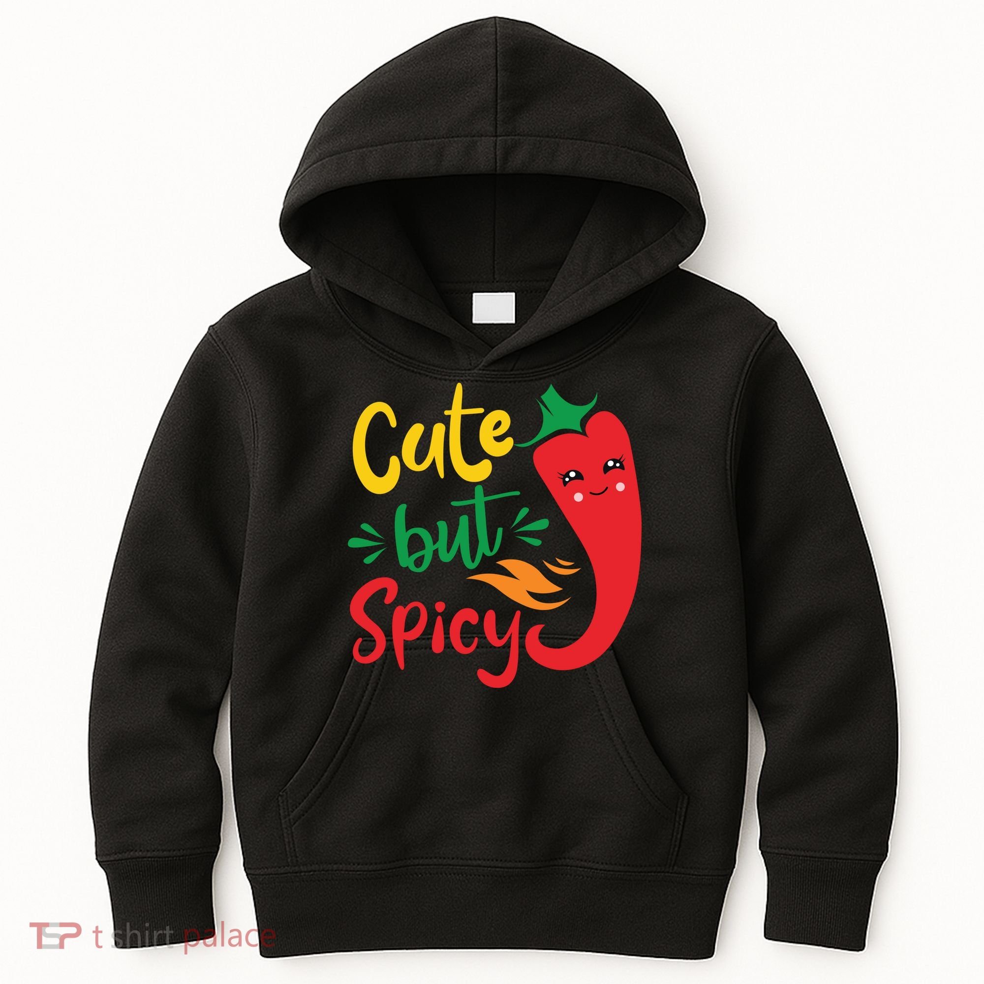 Cinco De Mayo Cute But Spicy Funny Hot Pepper Kids Hoodie