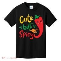 Cinco De Mayo Cute But Spicy Funny Hot Pepper Kids T-Shirt thumb 0