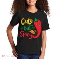 Cinco De Mayo Cute But Spicy Funny Hot Pepper Kids T-Shirt thumb 2