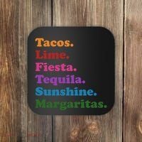 Cinco De Mayo Taco Fiesta Party Coaster thumb 0