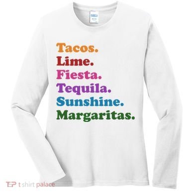 Cinco De Mayo Taco Fiesta Party Women's Long Sleeve Shirt