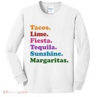 Cinco De Mayo Taco Fiesta Party Kids Long Sleeve Shirt thumb 0