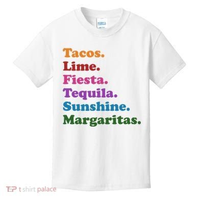 Cinco De Mayo Taco Fiesta Party Kids T-Shirt