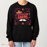 Cinco De Mayo Fiesta Mustache Women's Sweatshirt thumb 0