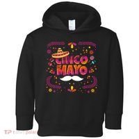 Cinco De Mayo Fiesta Mustache Toddler Hoodie thumb 0