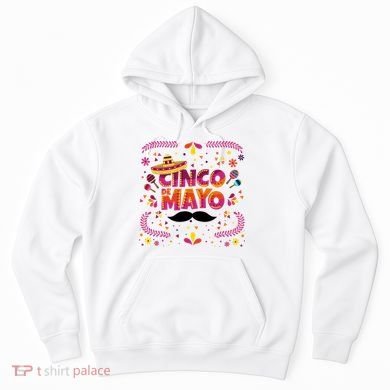 Cinco De Mayo Fiesta Mustache Hoodie