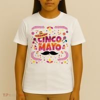 Cinco De Mayo Fiesta Mustache T-Shirt thumb 4