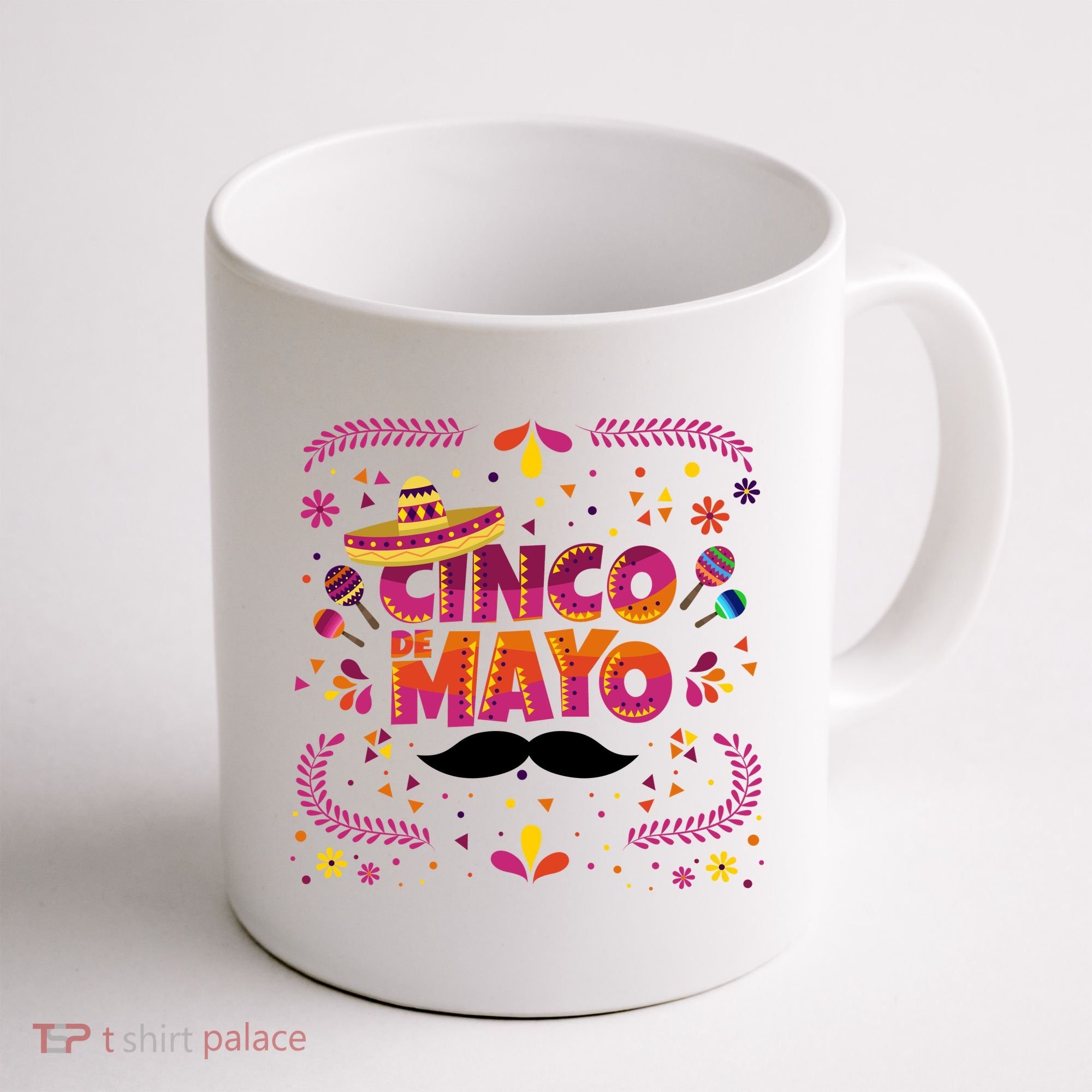 Cinco De Mayo Fiesta Mustache Coffee Mug