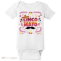 Cinco De Mayo Fiesta Mustache Baby Bodysuit thumb 0