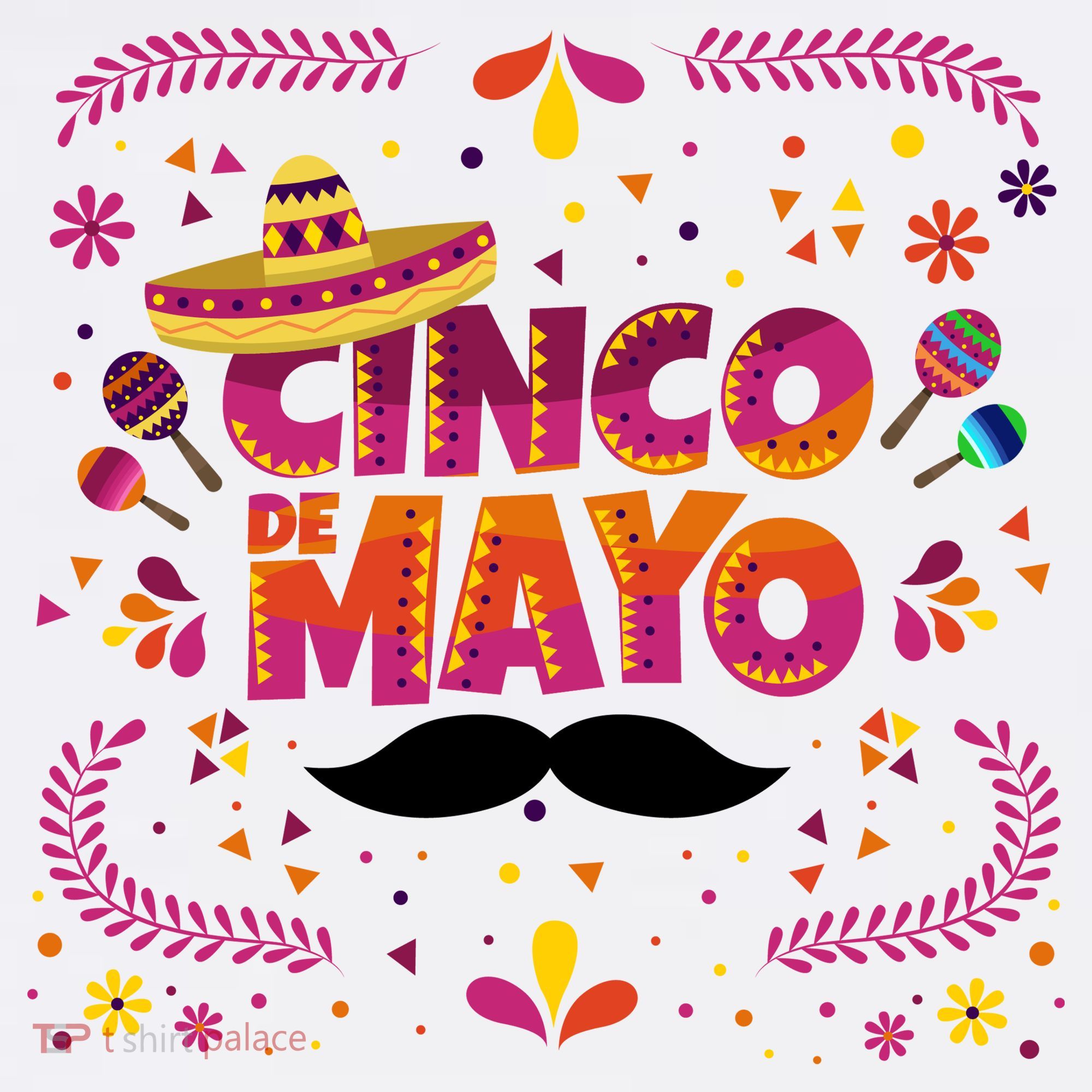 Cinco De Mayo Fiesta Mustache Hat