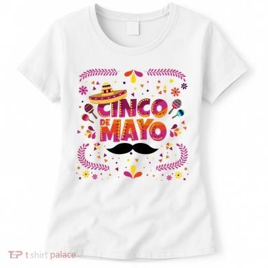 Cinco De Mayo Fiesta Mustache Women's T-Shirt