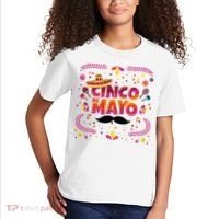Cinco De Mayo Fiesta Mustache Kids T-Shirt thumb 2