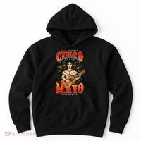 Cinco De Mayo Women Playing Banjo Hoodie thumb 0