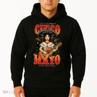 Cinco De Mayo Women Playing Banjo Hoodie thumb 2