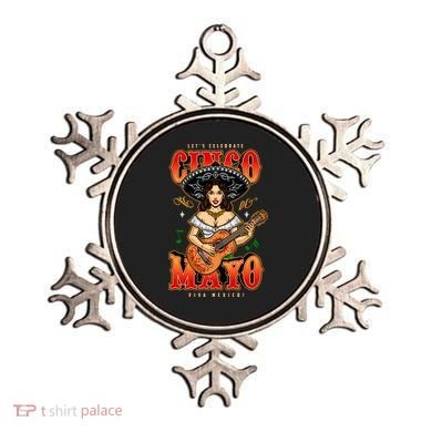 Cinco De Mayo Women Playing Banjo Ornament
