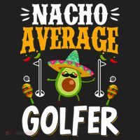 Cinco De Mayo Nacho Average Golfer Golfing Mexican Fiesta Women's Sweatshirt thumb 2