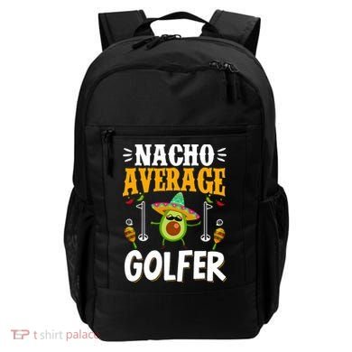 Cinco De Mayo Nacho Average Golfer Golfing Mexican Fiesta Backpack