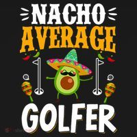 Cinco De Mayo Nacho Average Golfer Golfing Mexican Fiesta Backpack thumb 2