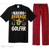 Cinco De Mayo Nacho Average Golfer Golfing Mexican Fiesta Pajama Set thumb 0