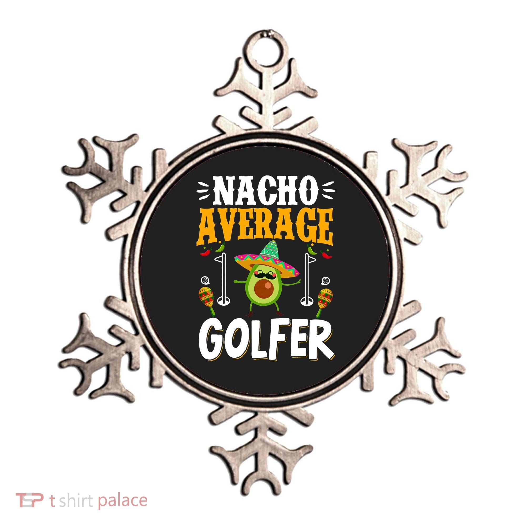 Cinco De Mayo Nacho Average Golfer Golfing Mexican Fiesta Ornament