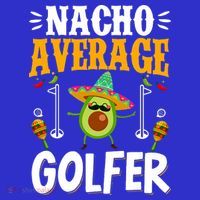Cinco De Mayo Nacho Average Golfer Golfing Mexican Fiesta Tank Top thumb 6