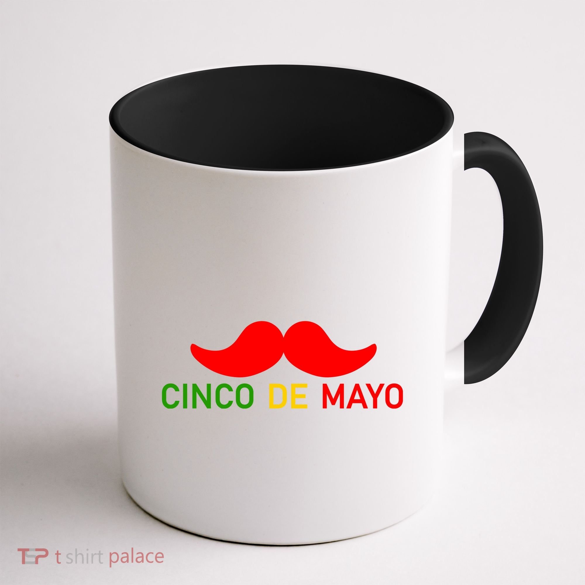 Cinco De Mayo Mustache Fiesta Coffee Mug